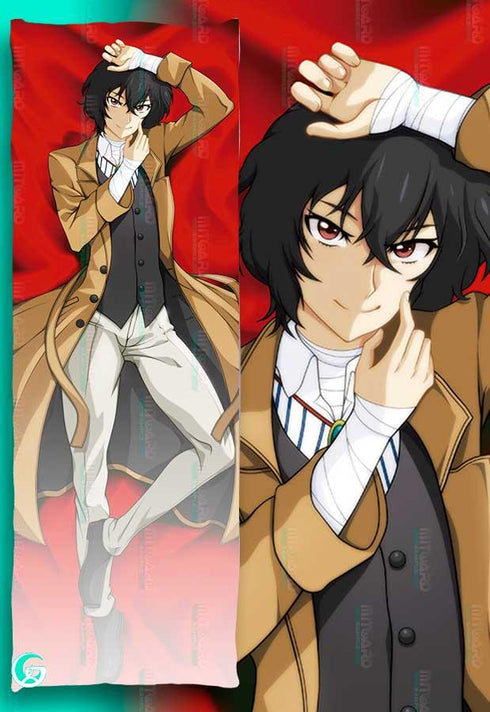 Osamu Dazai v3 Dakimakura Body pillow case